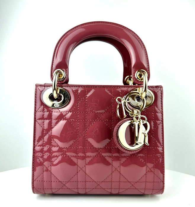 Dior Mini Lady Dior Bag in Patent Calfskin