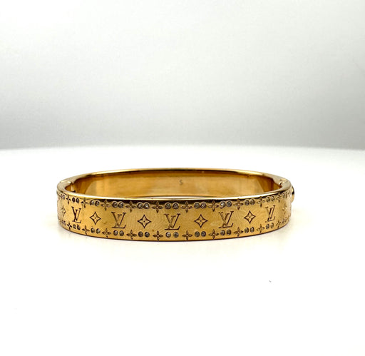 vuitton gold bracelet nanogram