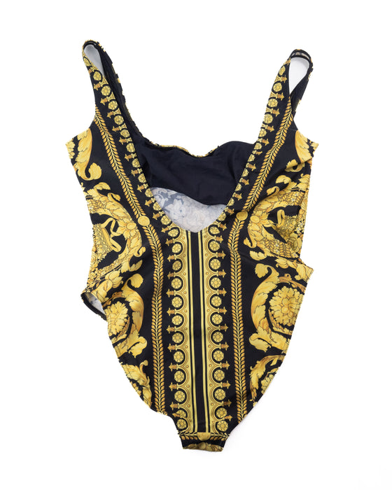 Versace Barocco Print One-Piece Swimsuit