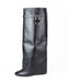 Givenchy Shark Lock Pant Boots 95mm in Black Leather