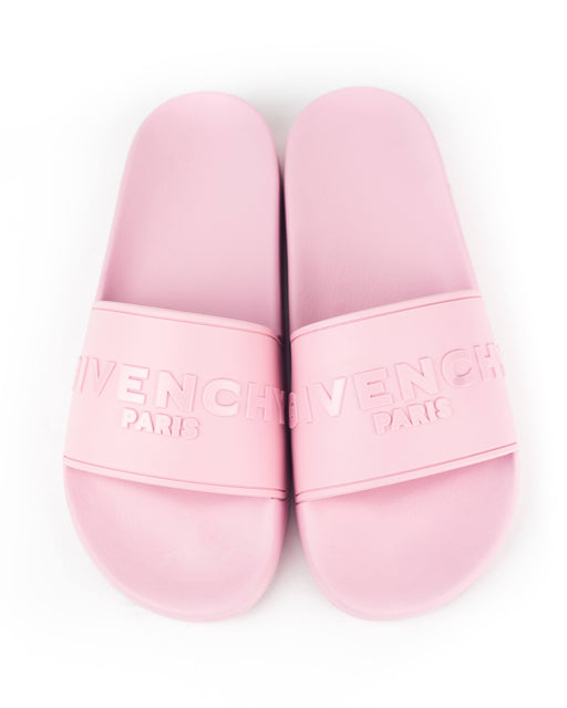 Givenchy Flat Slides in all pink