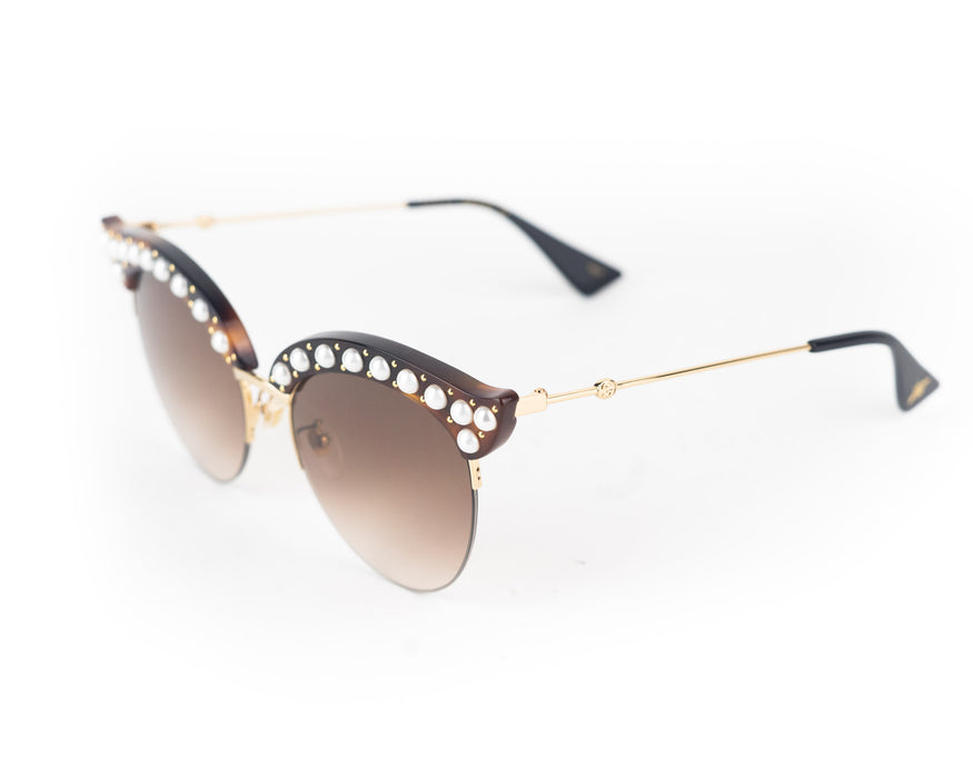 Gucci Embellished Cat Eye Sunglasses