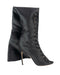 Gianvito Rossi Marie Lace Up Satin Over the Knee Boots