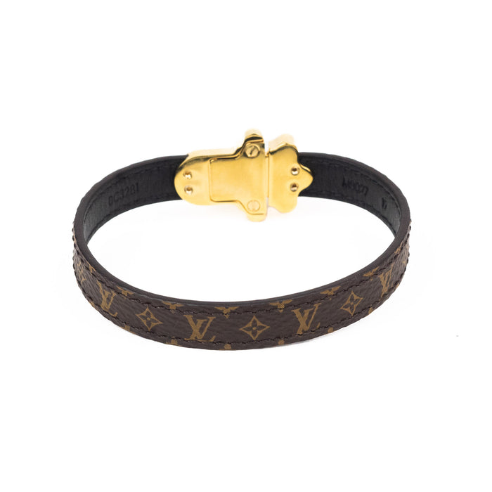 Louis Vuitton LV Trunk Bracelet in Monogram Brown