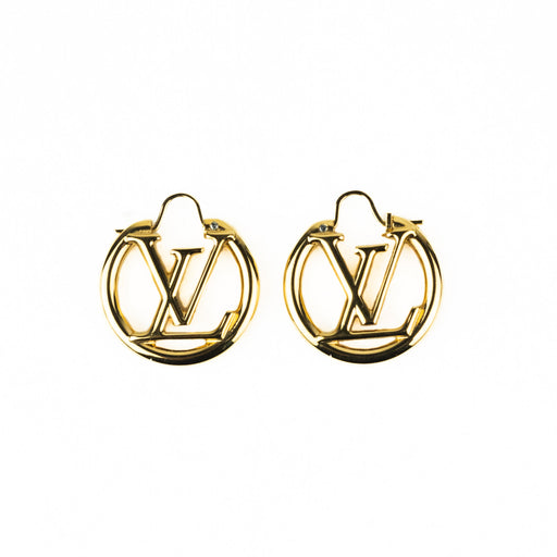Louis Vuitton Louise Gold Earrings — LSC INC