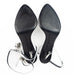 Tom Ford Padlock Metallic Stiletto Sandals