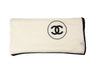 Chanel Cashmere Stole in Ivory and Black