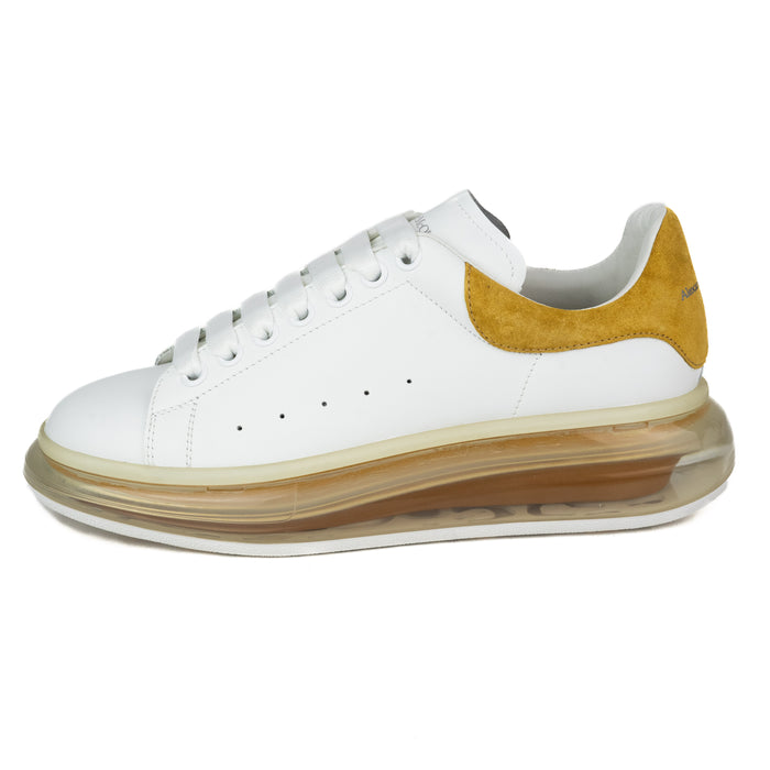 Alexander McQueen Oversized Sneakers in Clear and Yellow