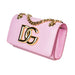 Dolce & Gabbana Polished Calfskin 3.5 Phone Bag in Pink