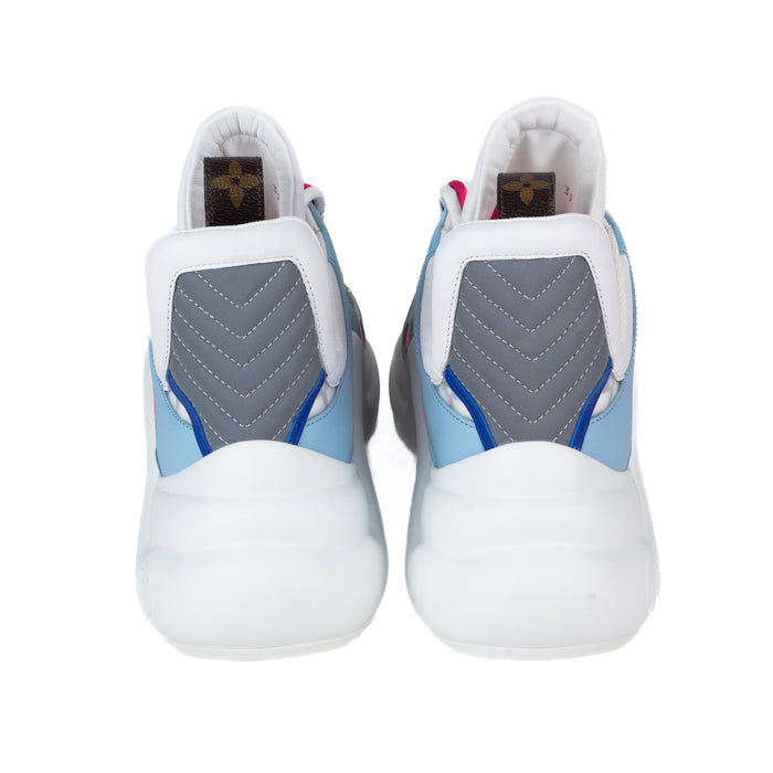 Louis Vuitton Archlight Sneakers in Blue Pink and Grey