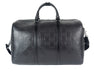 Gucci GG Embossed Duffle Bag in Black Leather