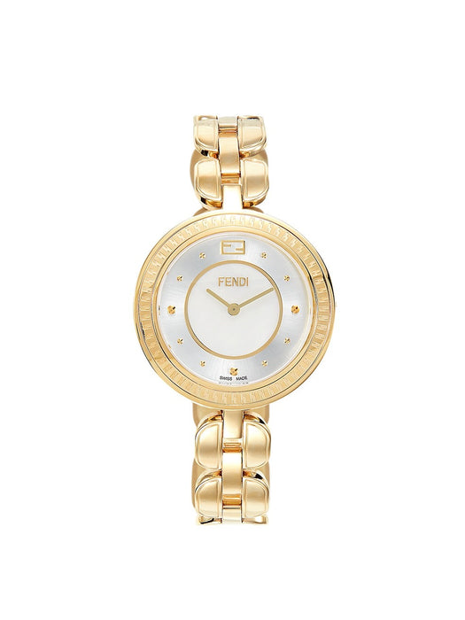 Fendi Stainless Steel and Mother-of-peal Bracelet Watch