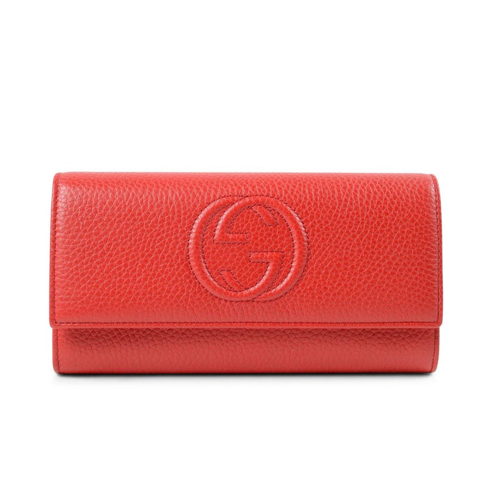 Gucci Soho Leather Continental Wallet — LSC INC