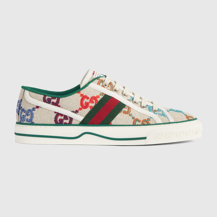 Gucci Tennis 1977 Sneakers in GG Linen Fabric 