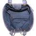 Chanel Large Denim Shopping Tote with Metallic Gold