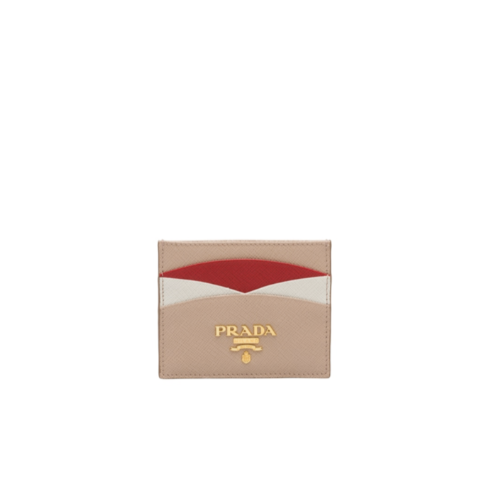 Prada Siffiano Leather Card Case 