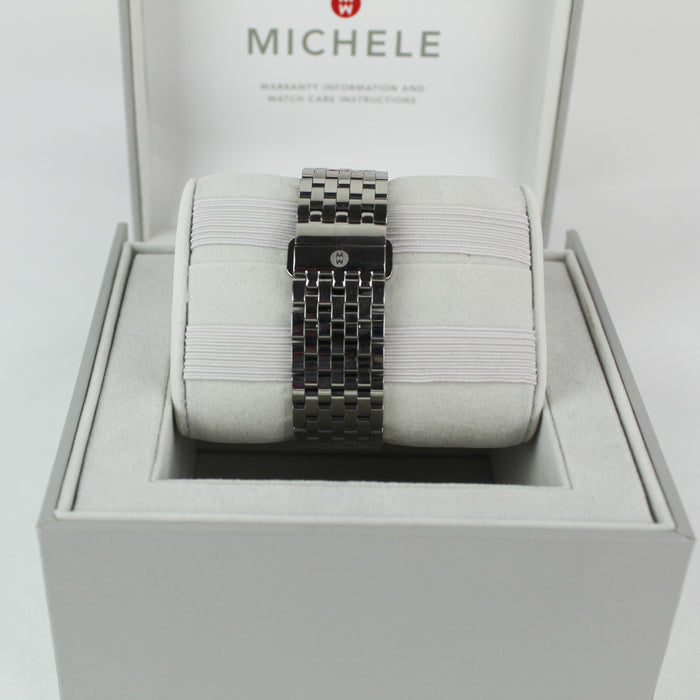 Michele Deco Silver Watch