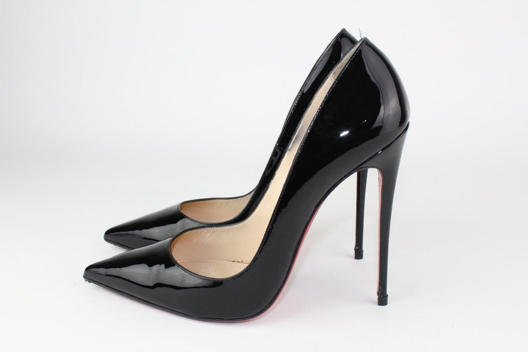 Christian Louboutin Patent So Kate Patent in Black
