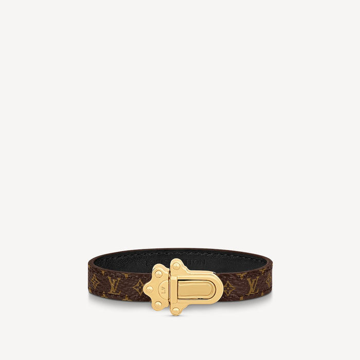 Louis Vuitton LV Trunk Bracelet in Monogram Brown 