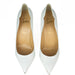 Christian Louboutin Hot Chick Patent Leather Pumps white