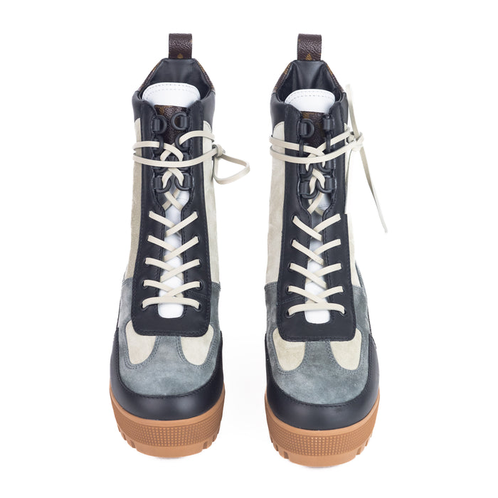 Louis Vuitton Laureate platform desert boots