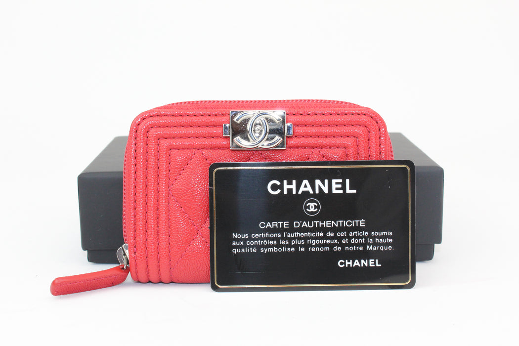 Chanel Small Zip Wallet