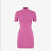 Fendi X Skims Zip Up Dress in Monogram Purple