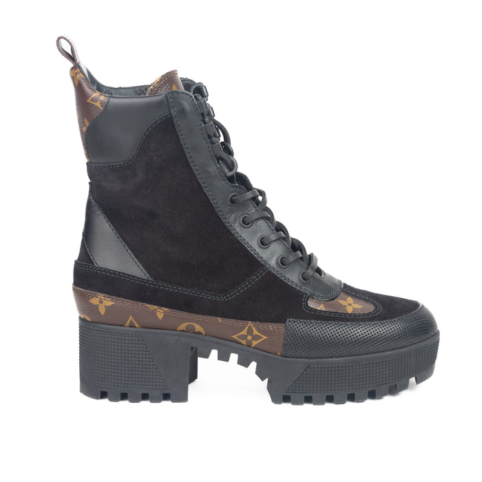 Louis Vuitton Laureate Platform dessert boots