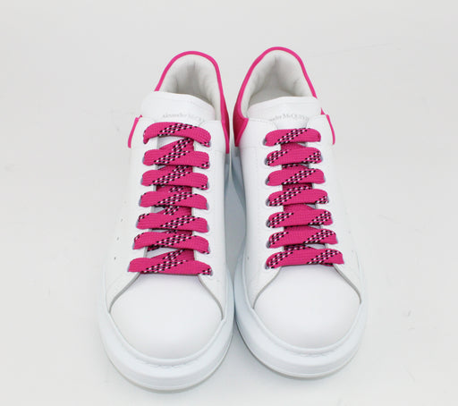 Alexander McQueen Women's Women's Neon Sneakers - White Pink