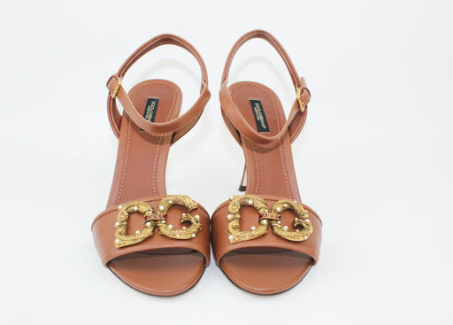 Dolce & Gabbana Amore 95mm Pearl-embellished Sandals