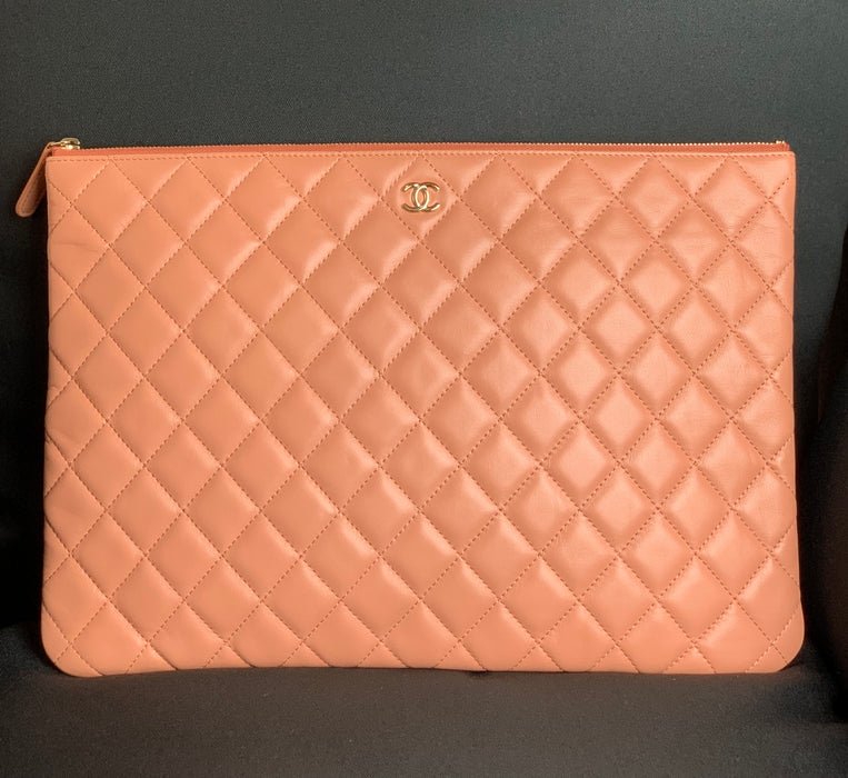 Chanel Classic Large O-Case Pouch
