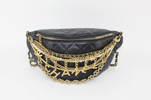 CHANEL ALL ABOUT CHAINS WAIST BAG