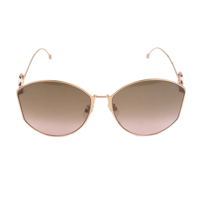 Fendi FF Gold Copper Sunglasses