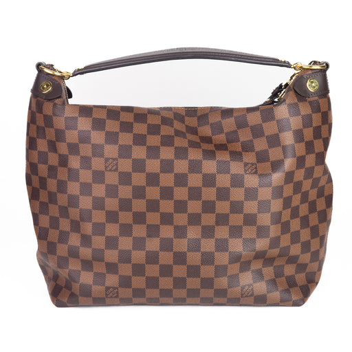 Louis Vuitton, Bags, Louis Vuitton Duomo Hand Bag Purse Damier Ebene  Authentic