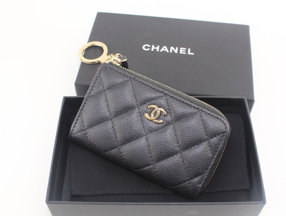 Chanel Black Quilted Grained Calfskin And Imitation Pearl Flap Coin Purse  With Chain Gold Hardware 2021 Available For Immediate Sale At Sothebys   electricmallcomng