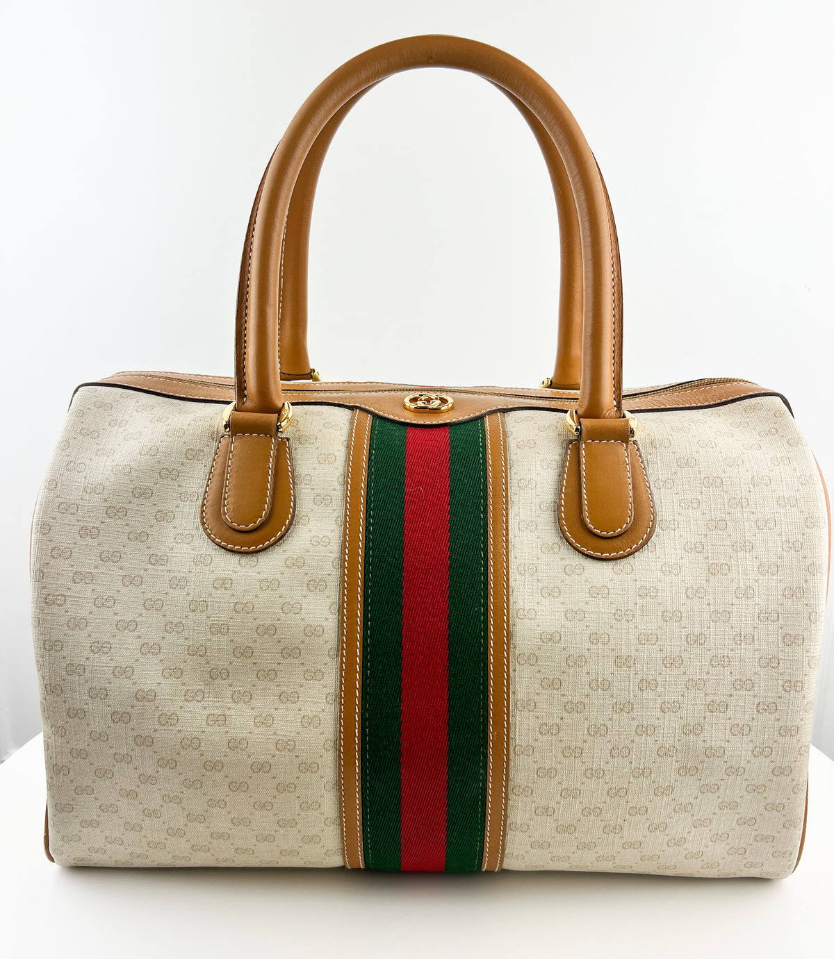 Authentic Gucci Boston Bag (Medium size)