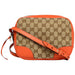 Gucci GG Canvas Bree Bag in orange