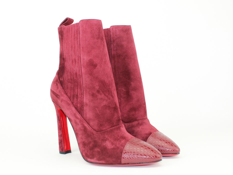 Christian Louboutin Me in the 90's 100mm Jurassic Calf Bootie