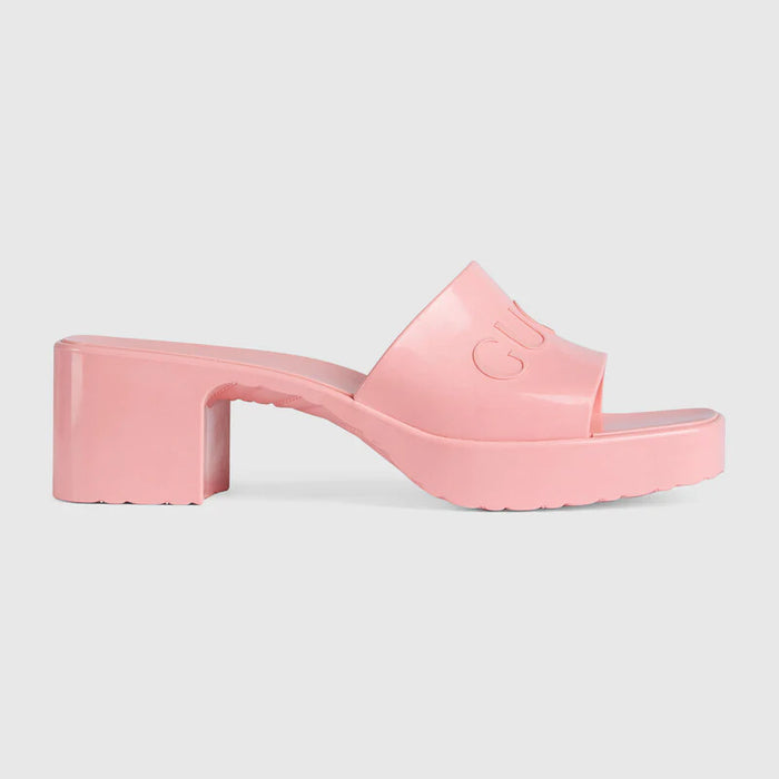 Gucci Rubber Slide Sandal
